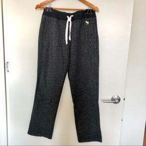 Abercrombie & Fitch Sweat Pants - Gray - Men Small